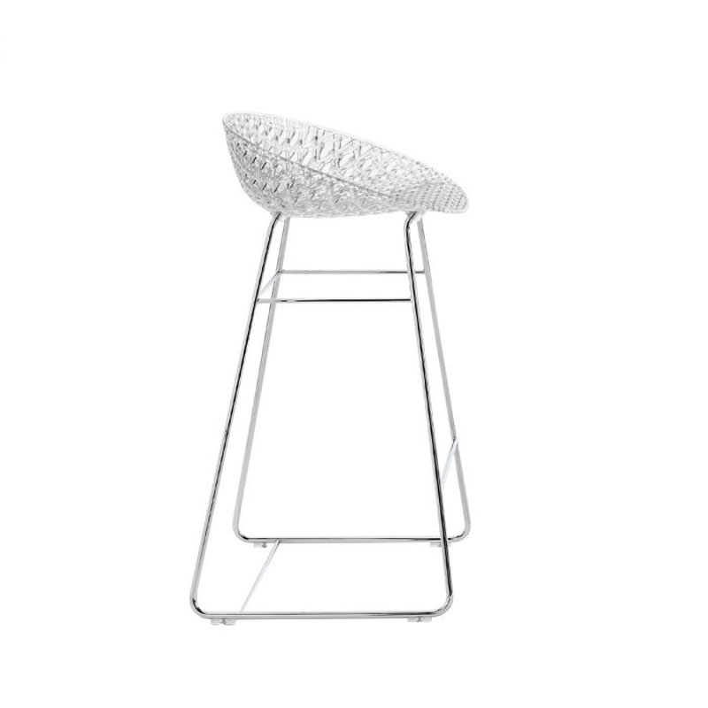 Angers Nantes Cholet Saumur Icones Kartell tabouret Smatrik cristal transparent Chrome Tokujin Yoshioka 2