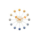 Angers Nantes Cholet Saumur Icones Objet Vitra deco Nelso horloge murale ball clock sunrise dawn edition limitee 1