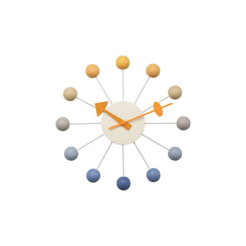 Angers Nantes Cholet Saumur Icones Objet Vitra deco Nelso horloge murale ball clock sunrise dawn edition limitee 1