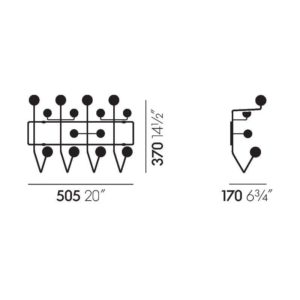 Angers Nantes Cholet Saumur Icones Objet Vitra deco eames porte manteau Hand it All 1