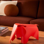 Angers Nantes Cholet Saumur Icones Objet Vitra Elephant Eames Rouge Coquelicot 1