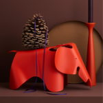 Angers Nantes Cholet Saumur Icones Objet Vitra Elephant Eames Rouge Coquelicot 4