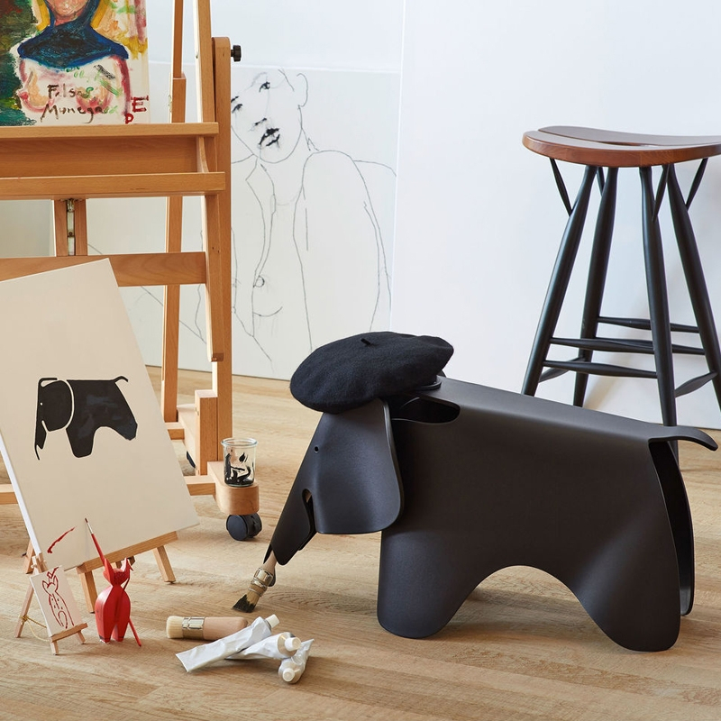 Angers Nantes Cholet Saumur Icones Objet Vitra Elephant Eames noir 4
