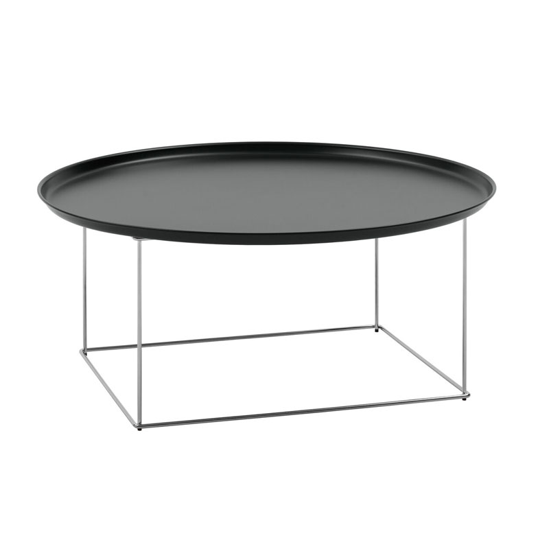 Angers Nantes Cholet Saumur Icones Table basse B&B Italia  Patricia Urquiola FAT FAT Noir 188