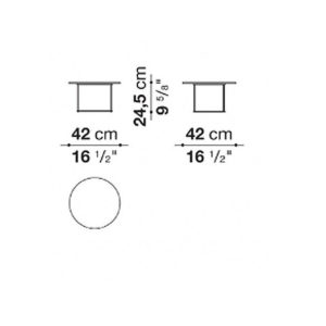 Angers Nantes Cholet Saumur Icones Table basse B&B Italia Patricia Urquiola FAT FAT Noir 4