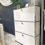 Angers Nantes Cholet Saumur Icones USM Haller Meuble  Console Blanc Pur Fritz Haller Paul SCHÄRER 5