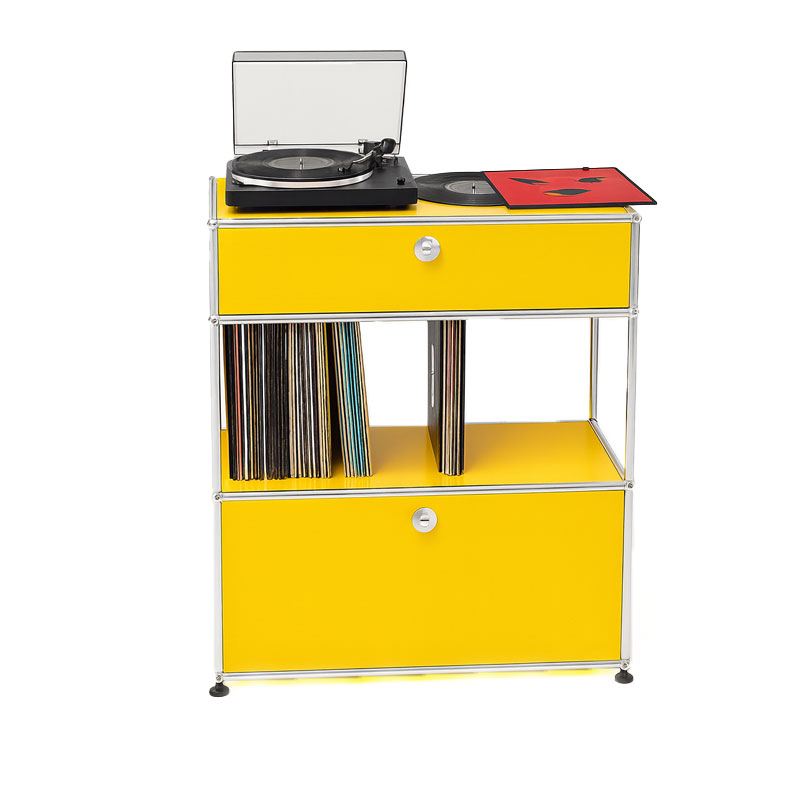 Angers Nantes Cholet Saumur Icones USM Haller Meuble  Jaune Or Fritz Haller Paul SCHÄRER 0