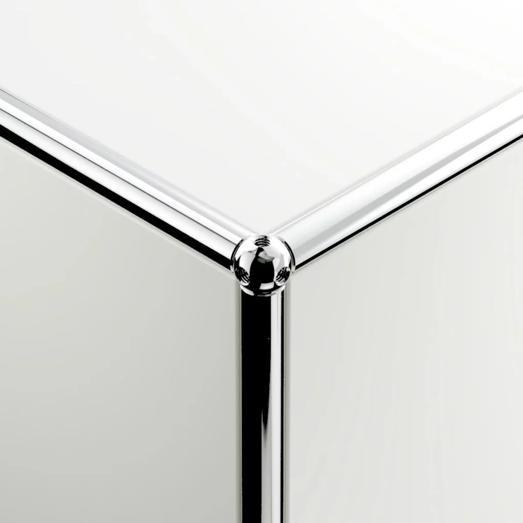 Angers Nantes Cholet Saumur Icones USM Haller Meuble  TV O2 Blanc Pur Fritz Haller Paul SCHÄRER 5