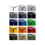 Angers Nantes Cholet Saumur Icones USM Haller Meuble  TV O2 Bleu Acier Fritz Haller Paul SCHÄRER 8