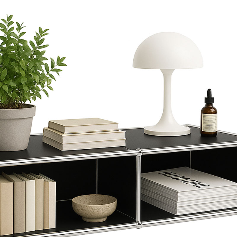 Angers Nantes Cholet Saumur Icones USM Haller table basse Fenix noir graphite nero ingo roue double Fritz Haller Paul SCHÄRER 00