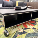 Angers Nantes Cholet Saumur Icones USM Haller table basse Fenix noir graphite nero ingo roue double Fritz Haller Paul SCHÄRER 3