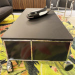 Angers Nantes Cholet Saumur Icones USM Haller table basse Fenix noir graphite nero ingo roue double Fritz Haller Paul SCHÄRER 6