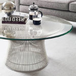 Angers Nantes Cholet Saumur Icones table Basse Knoll Platner Nickel 00