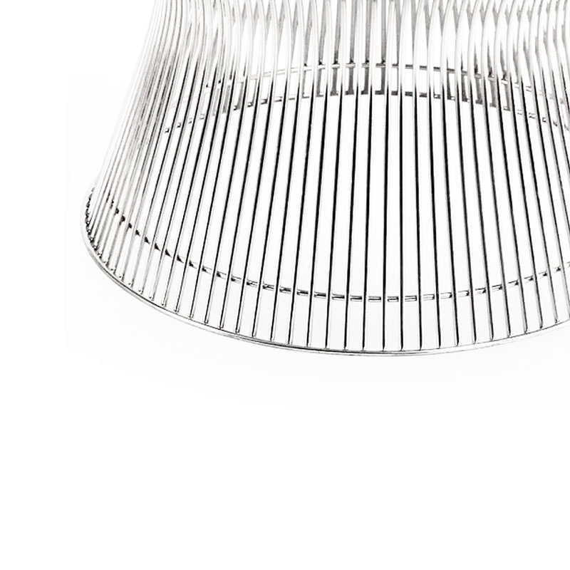 Angers Nantes Cholet Saumur Icones table Basse Knoll Platner Nickel 4