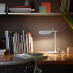 Angers Nantes Cholet Saumur Paris Bordeaux Le Mans Poitiers Niort Icones Flos Lampe de table TAB T blanc Edward Barber  Jay Osgerby 3