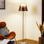 Angers Nantes Cholet Saumur Paris Bordeaux Poitiers Tours Le Mans Niort Icones Flos K Tribe T 1 Philippe Starck Bronze Chrome lampadaire 1