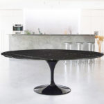 Angers Nantes Cholet Saumur Paris Bordeaux le Mans orleans Tours poitiers niort Icones table de repas Saarinen Knoll Marquina noir 2