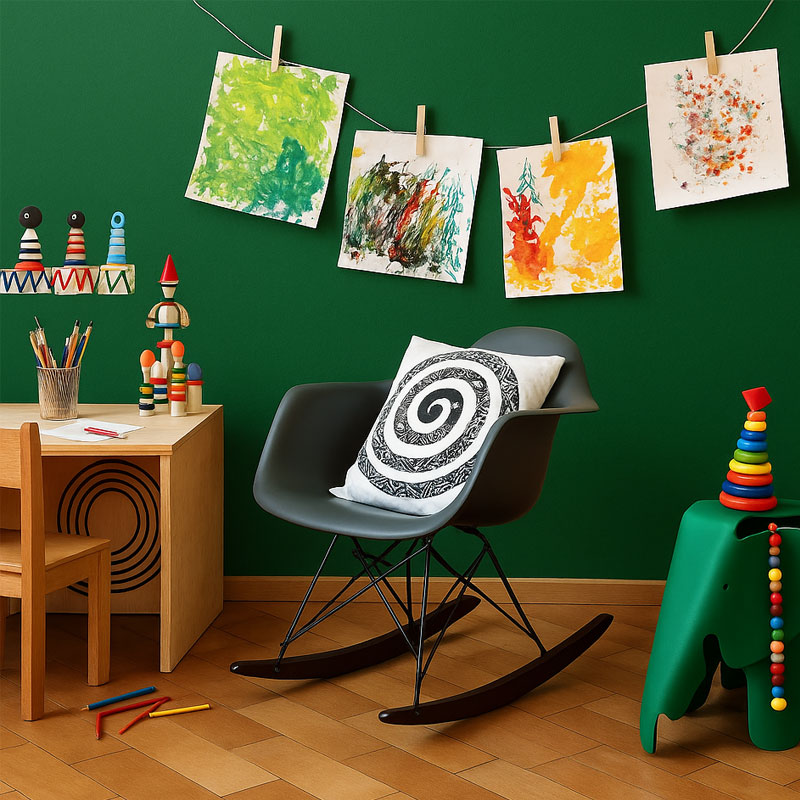 Angers Nantes Cholet Saumur bordeaux paris laval poitiers niort le mans Tours Orleans Icones Vitra objet deco vert Eames elephant 3