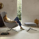 Angers Nantes Cholet Saumur bordeaux paris le mans poitiers laval Icones Antonio Citterio Grand Repos aluminium tissu cuir Fauteuil 4