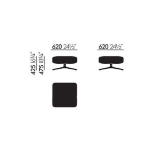 Angers Nantes Cholet Saumur bordeaux paris le mans poitiers laval Icones Antonio Citterio Grand Repos aluminium tissu cuir Fauteuil 8