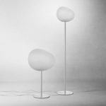 Angers Nantes Cholet Saumur Icones Foscarini Lampadaire Gregg Blanc grande Ludovica et Roberto Palomba