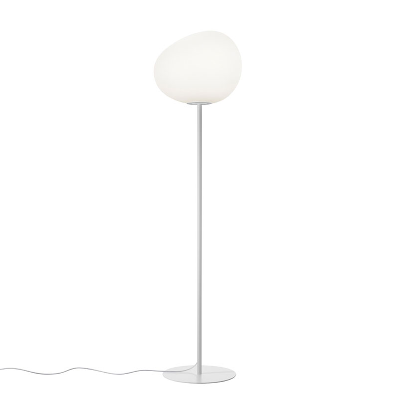 Angers Nantes Cholet Saumur Icones Foscarini Lampadaire Gregg Blanc grande Ludovica et Roberto Palomba 11