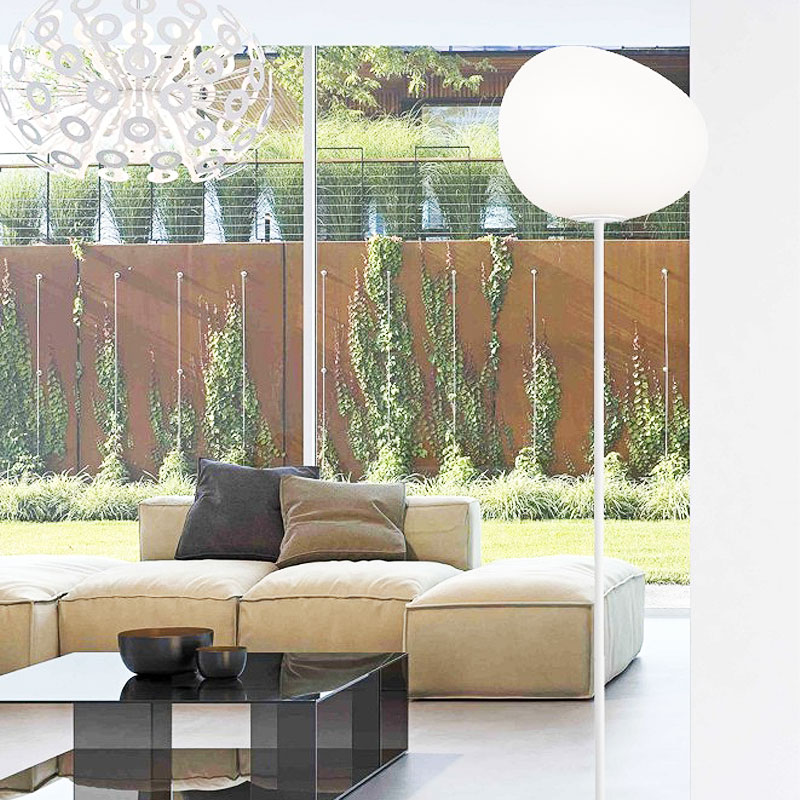 Angers Nantes Cholet Saumur Icones Foscarini Lampadaire Gregg Blanc grande Ludovica et Roberto Palomba 4