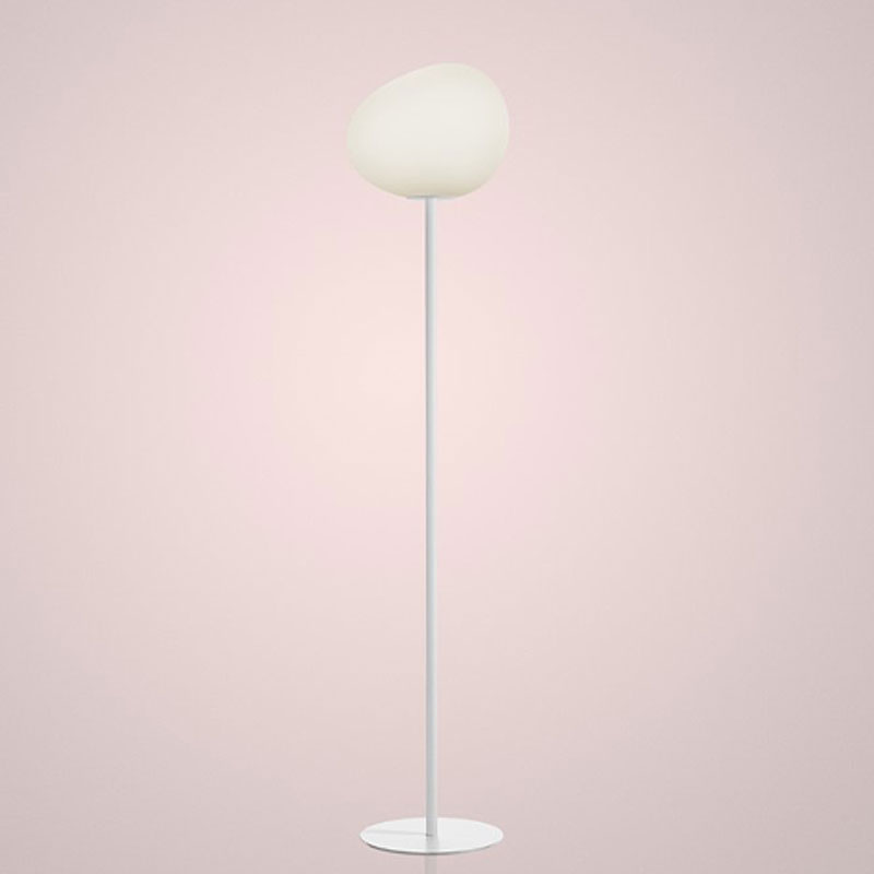 Angers Nantes Cholet Saumur Icones Foscarini Lampadaire Gregg Blanc grande Ludovica et Roberto Palomba 5