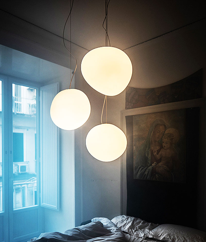 Angers Nantes Cholet Saumur Icones Foscarini suspension Gregg Blanc media Ludovica et Roberto Palomba 6