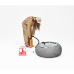 Angers Nantes Cholet Saumur Icones Fatboy Table Basse gonflable Dumpty mobilier indoor Gris Souris 7