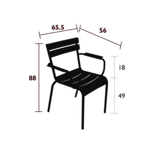 Angers Nantes Cholet Saumur Icones Fermob fauteuil Bridge Outdoor mobilier exterieur romarin Sofia frederic 6
