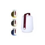 Angers Nantes Cholet Saumur Icones Fermob lampe Balad Batterie 25 outdoor cerise noir Tristan Lohner 6
