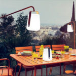 Angers Nantes Cholet Saumur Icones Fermob lampe Balad Batterie 38 outdoor Ocre rouge Tristan Lohner 2