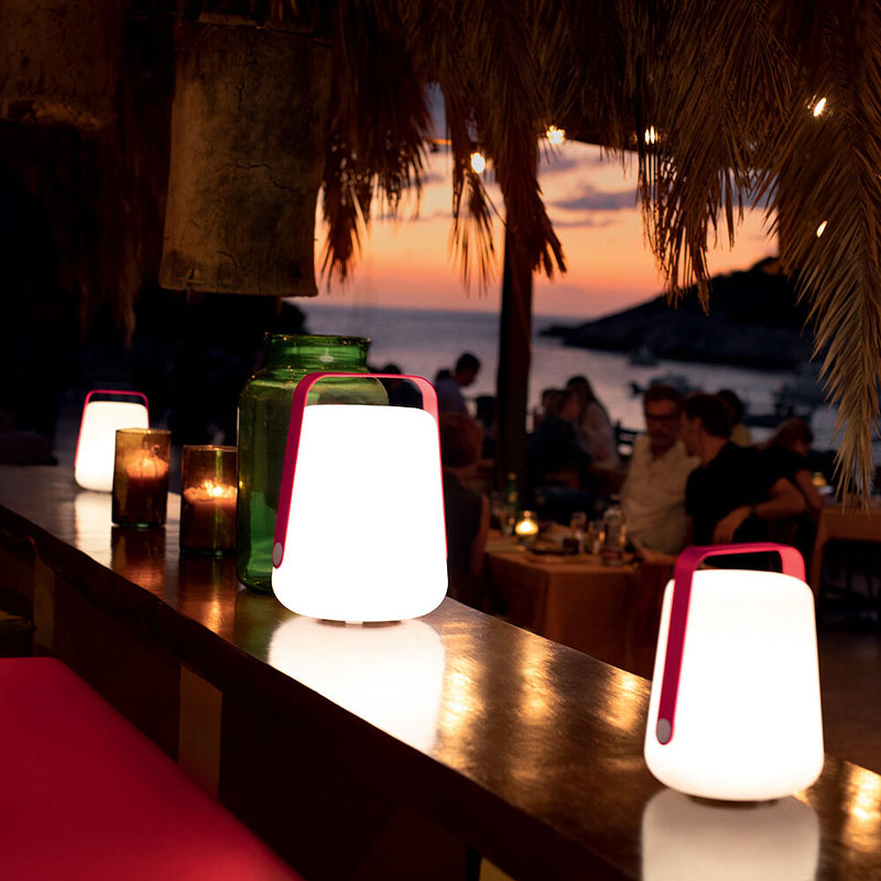 Angers Nantes Cholet Saumur Icones Fermob lampe Balad Batterie 38 outdoor rose praline Tristan Lohner 7