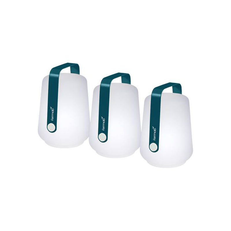 Angers Nantes Cholet Saumur Icones Fermob lampe Balad Batterie Mini outdoor Bleu acapulco Tristan Lohner 4