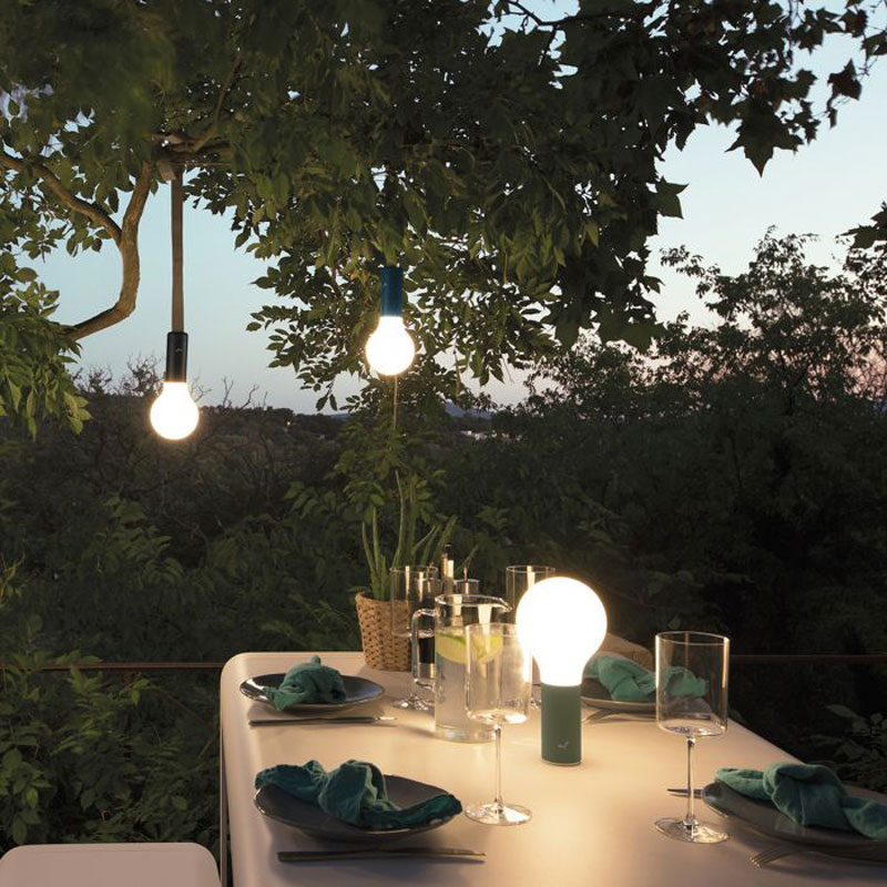 Angers Nantes Cholet Saumur Icones Fermob lampe batterie Aplo luminaire oudoor acapulco Tristan Lohner 5