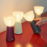 Angers Nantes Cholet Saumur Icones Fermob lampe batterie Swiing outdoor Carbone Tristan Lohner 2