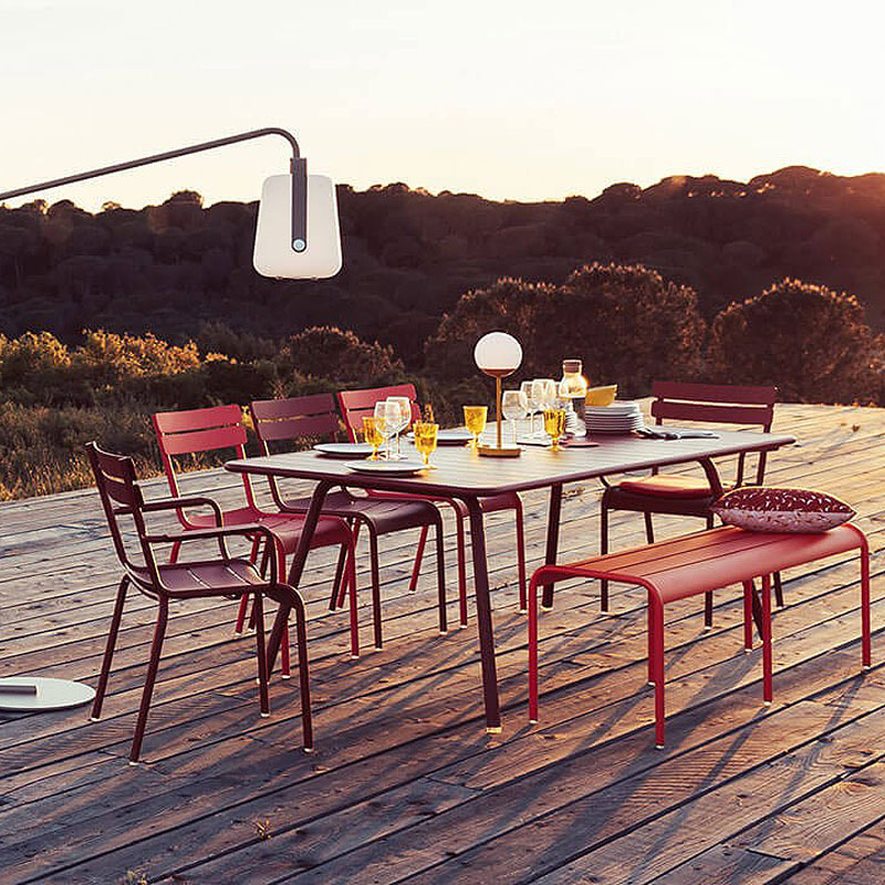 Angers Nantes Cholet Saumur Icones Fermob table de repas 207 Outdoor mobilier exterieur Luxembour Frédéric Sofia 1