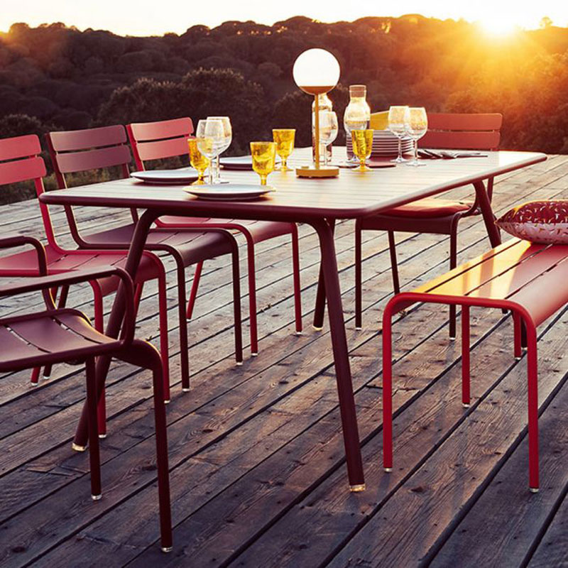 Angers Nantes Cholet Saumur Icones Fermob table de repas 207 Outdoor mobilier exterieur Luxembour Frédéric Sofia 2