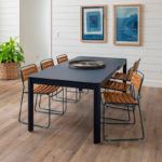 Angers Nantes Cholet Saumur Icones Fermob table de repas extensible Outdoor mobilier exterieur Ribambelle carbone sudio Fermob 1