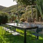 Angers Nantes Cholet Saumur Icones Fermob table de repas extensible Outdoor mobilier exterieur Ribambelle carbone sudio Fermob 3