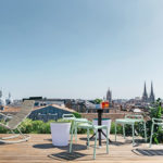 Angers Nantes Cholet Saumur Icones Fermob tabouret Outdoor mobilier exterieur menthe glacial Sofia frederic