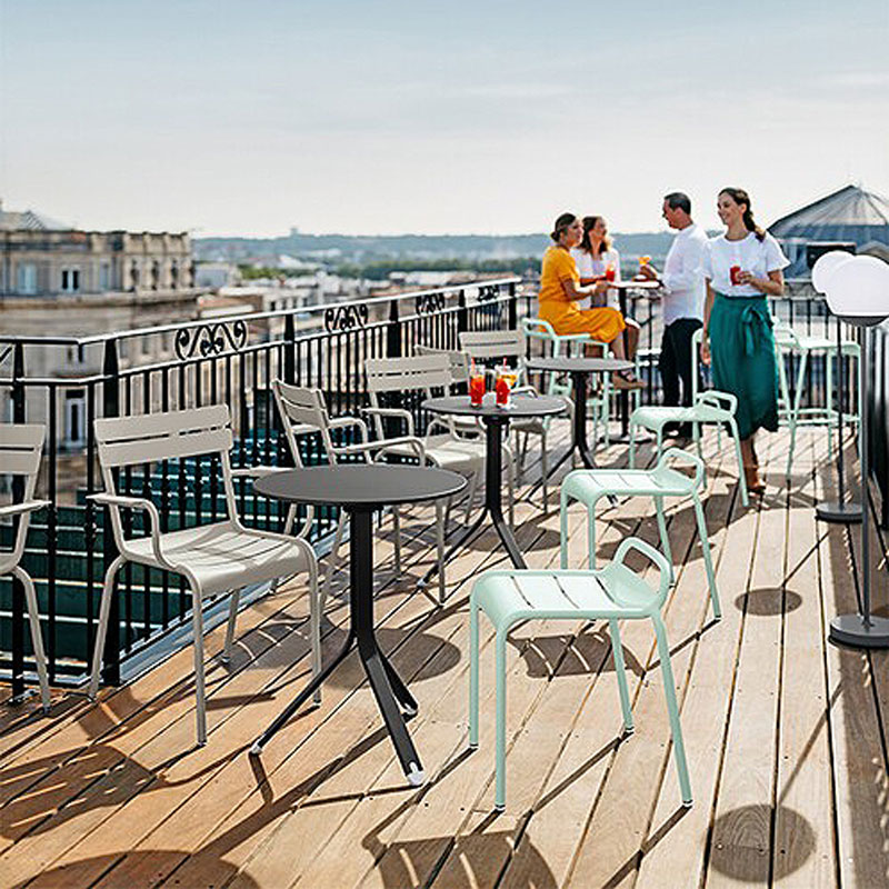 Angers Nantes Cholet Saumur Icones Fermob tabouret Outdoor mobilier exterieur menthe glacial Sofia frederic 1