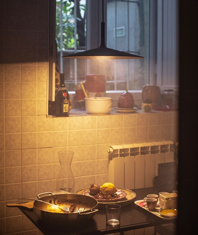 Angers Nantes Cholet Saumur Icones Foscarini Suspension Aplomb gris beton large Paolo LUCIDI & Luca PEVERE 6