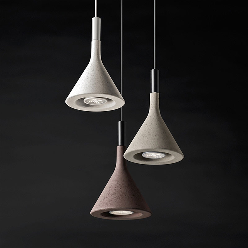 Angers Nantes Cholet Saumur Icones Foscarini Suspension Mini Aplomb ciment banc Paolo LUCIDI & Luca PEVERE 5