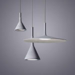 Angers Nantes Cholet Saumur Icones Foscarini Suspension Mini Aplomb gris ciment Paolo LUCIDI & Luca PEVERE 6