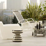 Angers Nantes Cholet Saumur Icones Gervasoni Gueridon Inout 44 beton Rayures Paola Navone 6