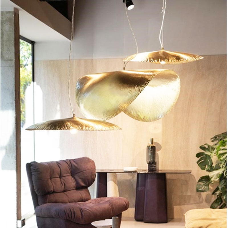 Angers Nantes Cholet Saumur Icones Gervasoni suspension luminaire Brass 95 Or Laiton Paola Navone 12
