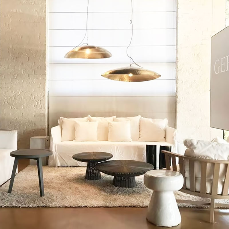 Angers Nantes Cholet Saumur Icones Gervasoni suspension luminaire Brass 95 Or Laiton Paola Navone 2