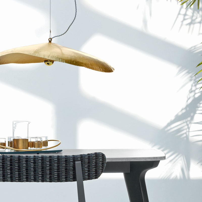 Angers Nantes Cholet Saumur Icones Gervasoni suspension luminaire Brass 95 Or Laiton Paola Navone 9